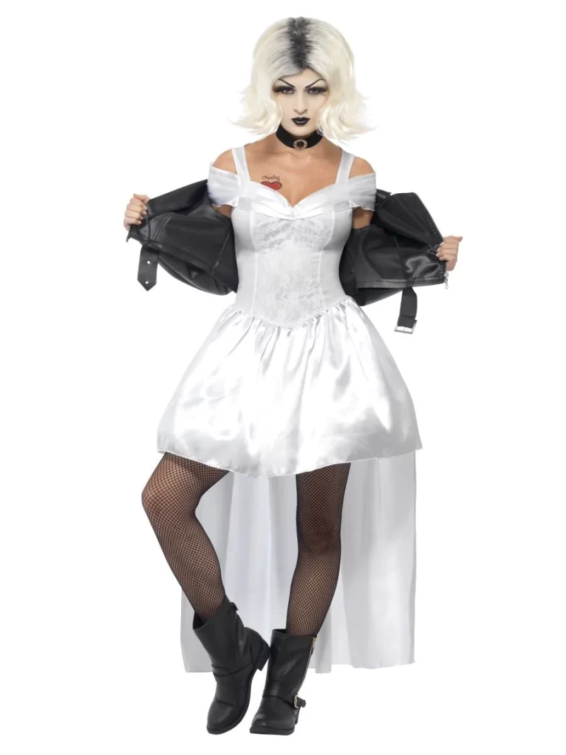 Chucky Bride of Chucky Ladies Halloween Fancy Dress Costume - Image 2