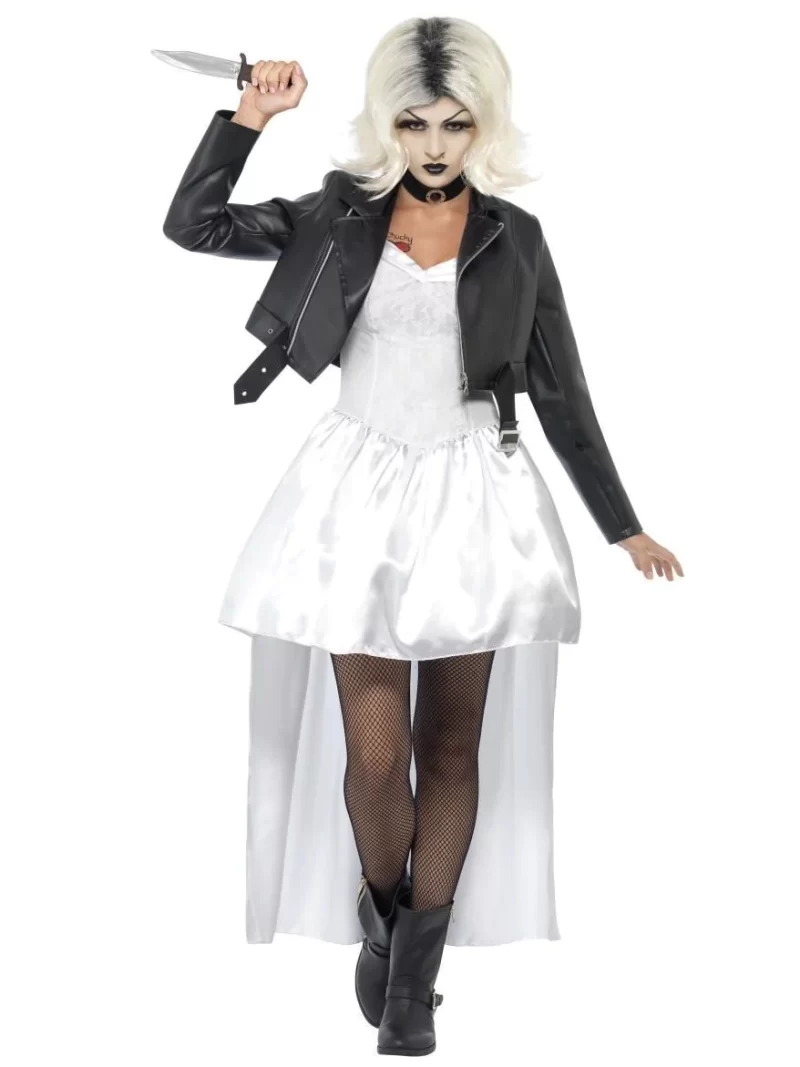 Chucky Bride of Chucky Ladies Halloween Fancy Dress Costume