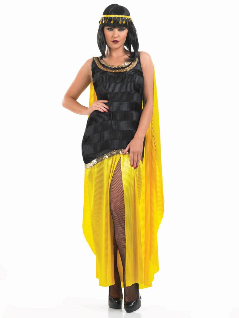 Queen Cleopatra Ladies Fancy Dress Costume