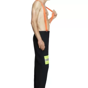 Fever Collection Firefighter Mens Fancy Dress Costume - Image 2