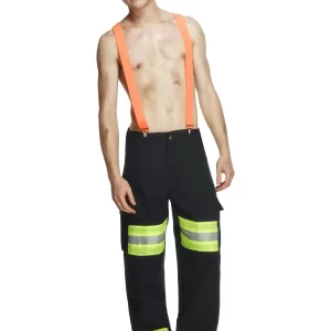 Fever Collection Firefighter Mens Fancy Dress Costume