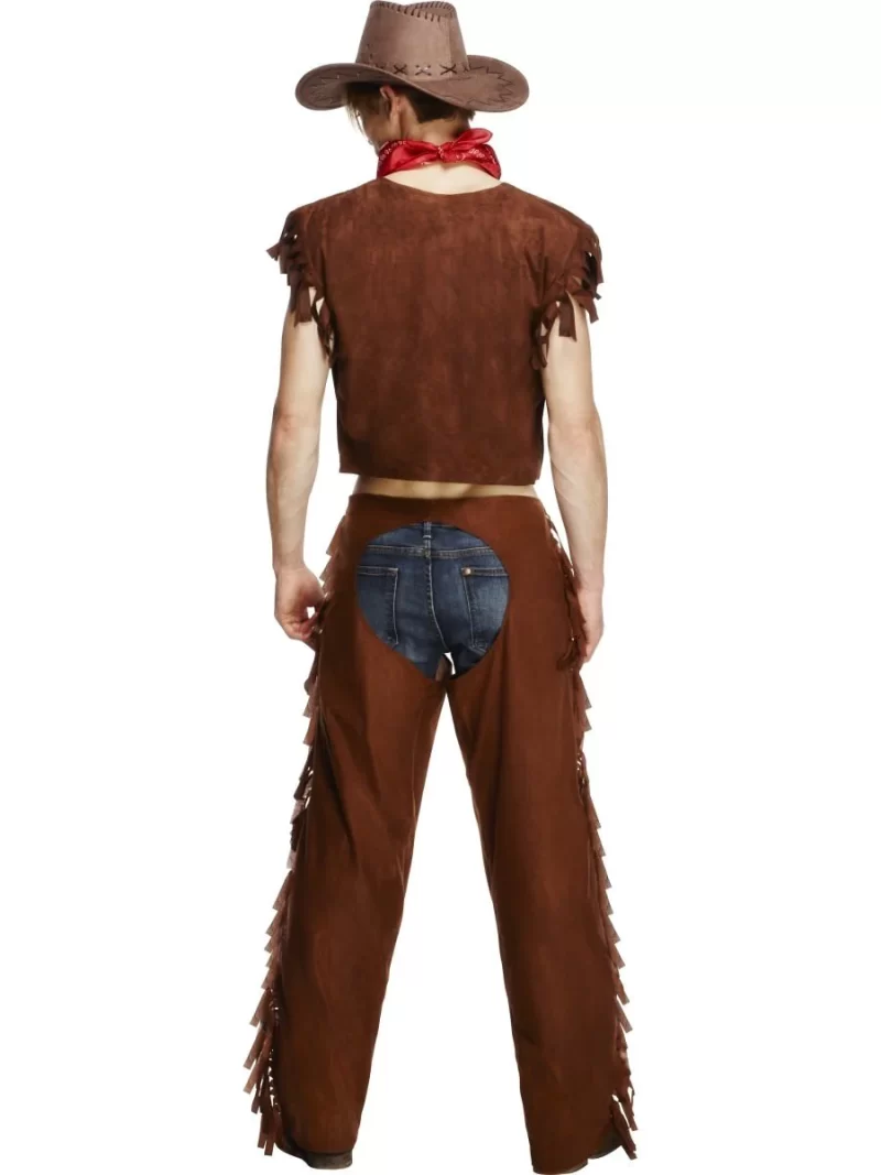 Fever Collection 'Ride Em' High Cowboy Mens Fancy Dress - Image 2