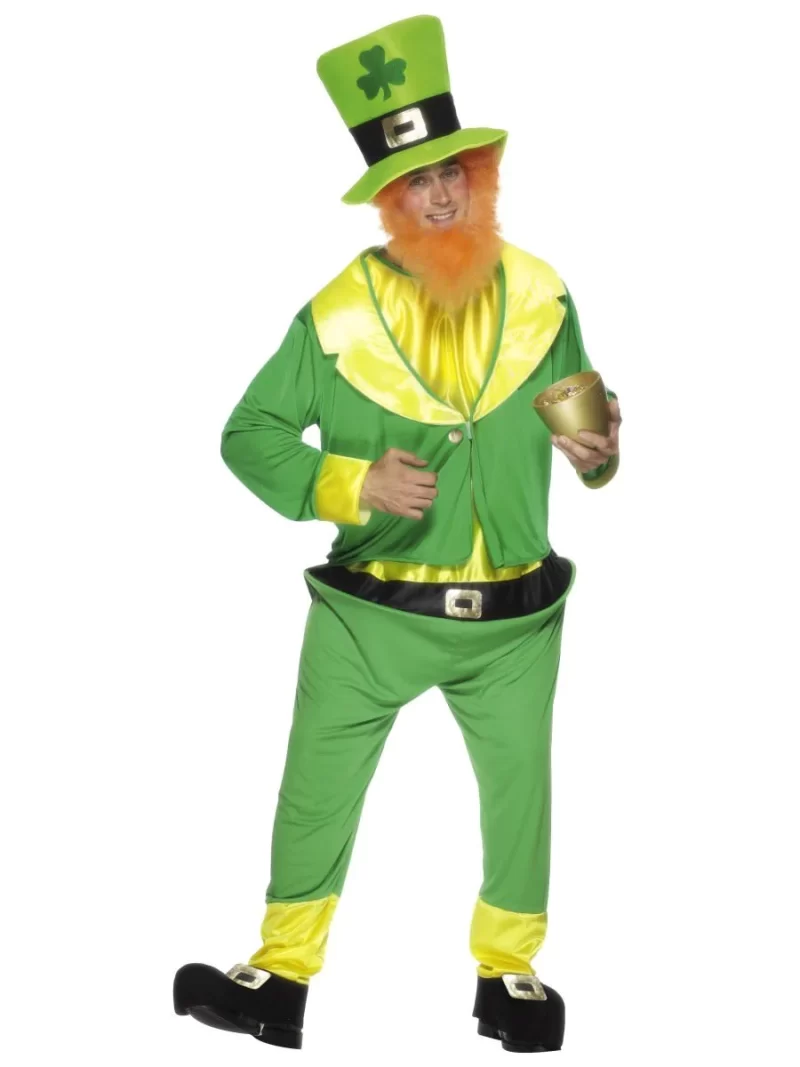 Lucky Leprechaun Mens Fancy Dress Costume