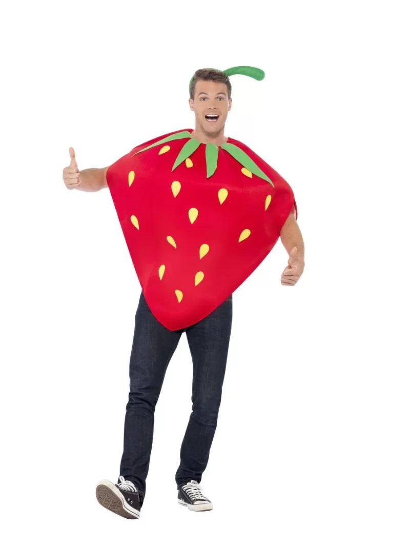 Strawberry Unisex Novelty Fancy Dress Costume - Image 2