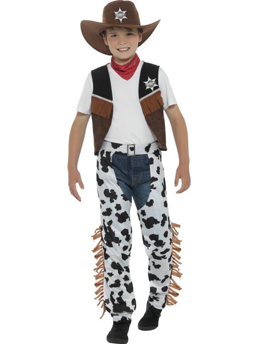 Texan Cowboy Children's Fancy Dress Costume