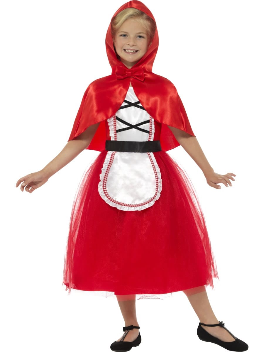 Deluxe Red Riding Hood Children's Fancy Dress Costume
