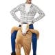 Piggyback Horse Novelty Men's Fancy Dress Costume
