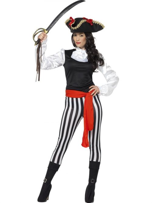 Pirate Lady Ladies Fancy Dress Costume