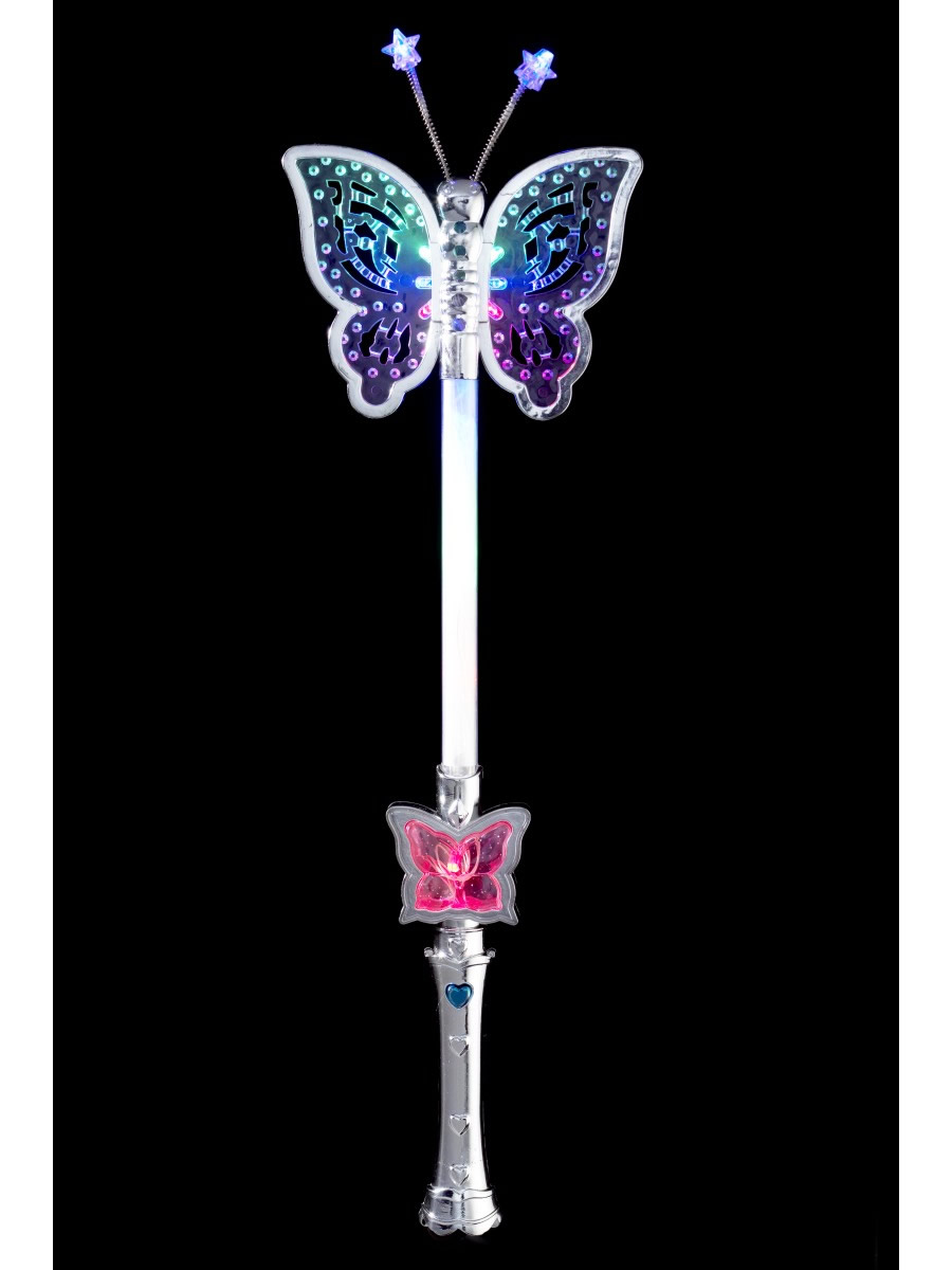 Butterfly Wand ,Silver