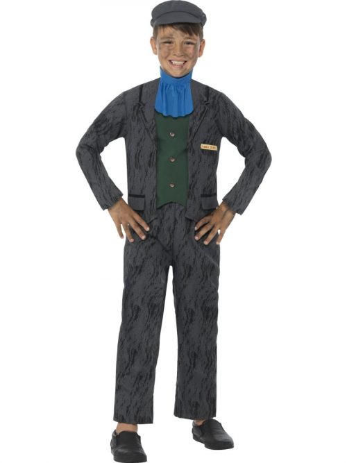 Horrible Histories Miner Children's Fancy Dress Costume