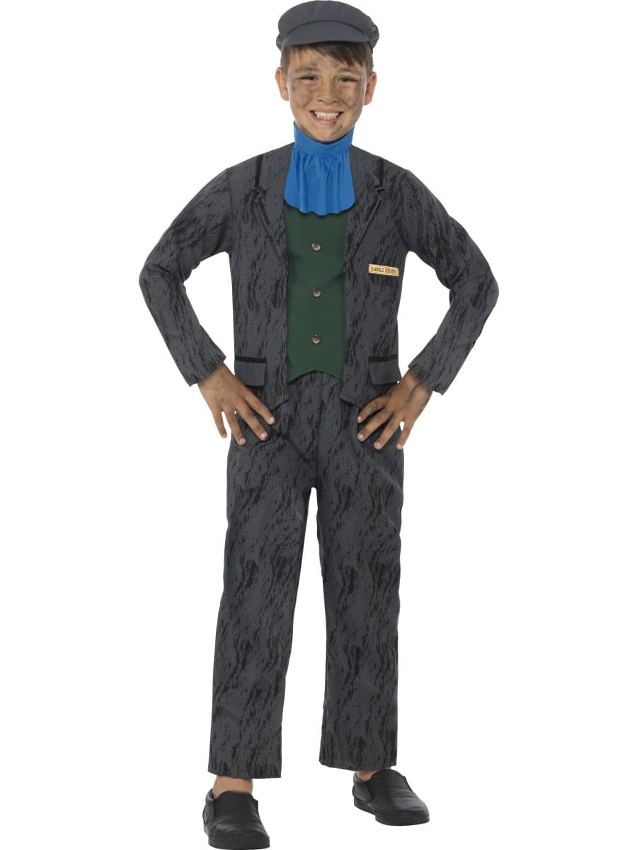 Horrible Histories Miner Children's Fancy Dress Costume