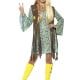60's Hippie Chick Ladies Fancy Dress Costume