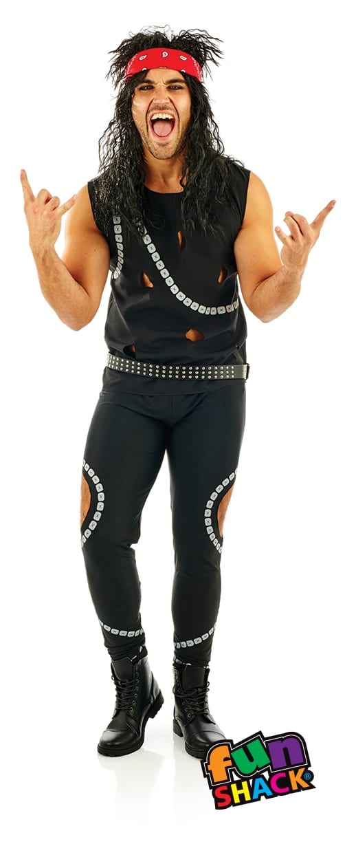 Glam Rocker Men's Fancy Dress Costume