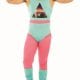 80's Fitness Instructor Men's Fancy Dress Costume