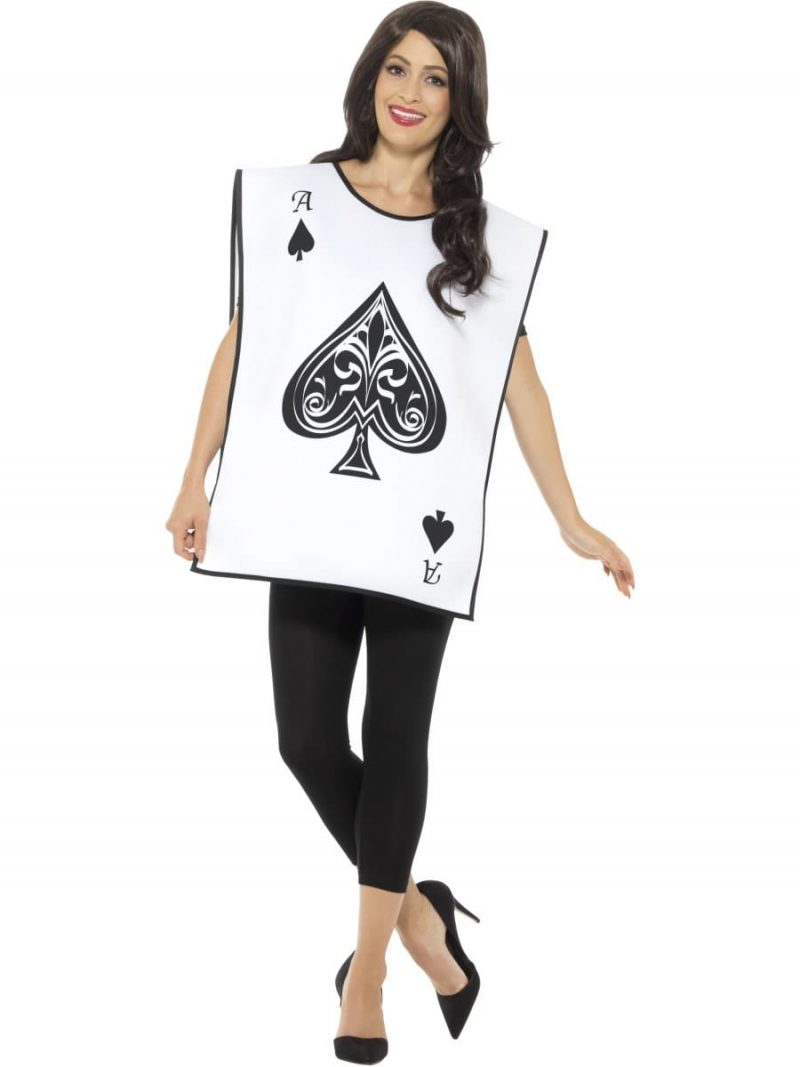 Carded Guard (Ace of Spades) Unisex Fancy Dress Costume