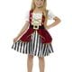 Deluxe Pirate Girl Children's Fancy Dress Costume