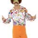 60's Groovy Shirt Men's Fancy Dress Costume