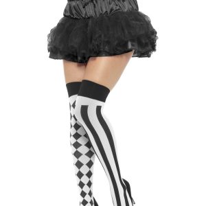 Harlequin Hold Up Stockings