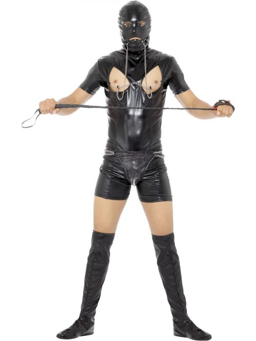 Bondage Gimp Men's Fancy Dress Costume