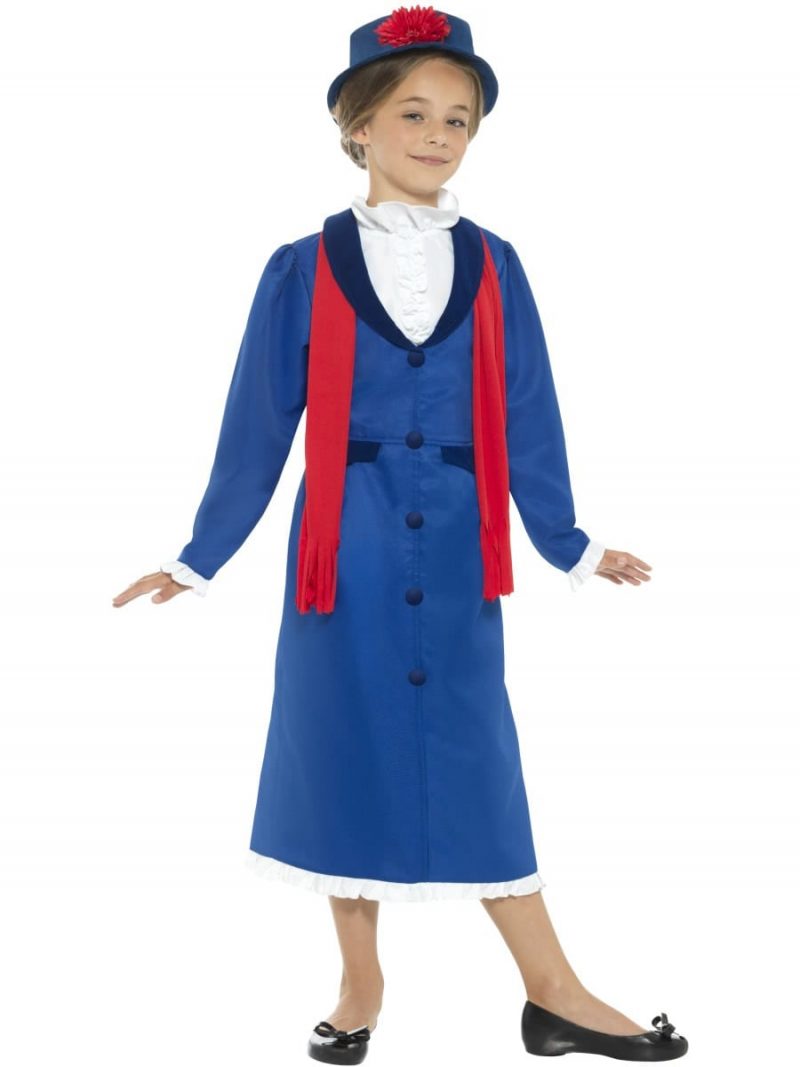 Victorian Nanny Children's Fancy Dress Costume