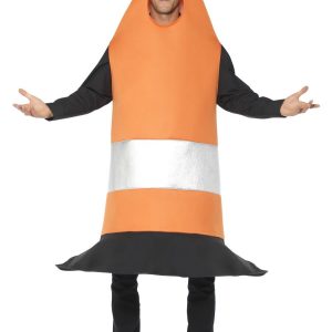 Traffic Cone Novelty Men's Fancy Dress Costume