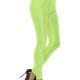 80's Disco Spandex Leggings, Neon Green