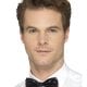 Sequin Bow Tie, Black