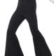 Black Flared Trousers Men's Fancy Dress Costume
