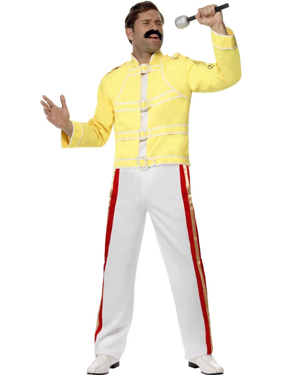 Queen Freddie Mercury Men's Fancy Dress Costume