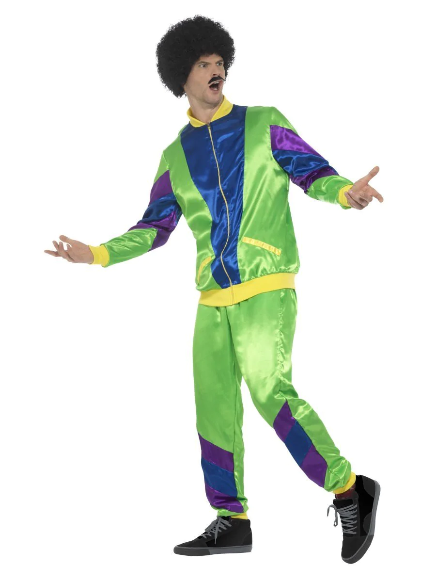 Mens 80s Jimmy Shell Suit Fancy Dress Costume | lupon.gov.ph