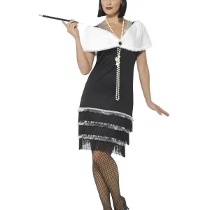 20s Flapper/Charleston Ladies Fancy Dress Costume