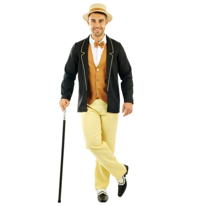 Roaring 20s Gentleman Men's Fancy Dress Costume