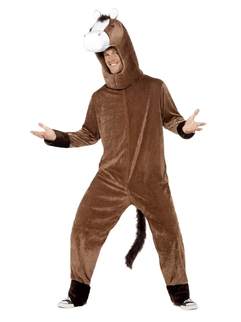 Horse Unisex Adult Animal Fancy Dress Costume - Image 2