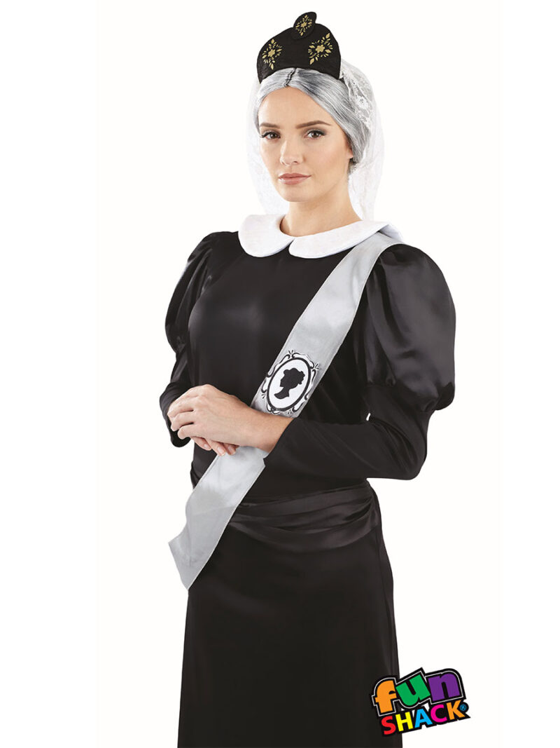 Queen Victoria Ladies Fancy Dress Costume - Image 2