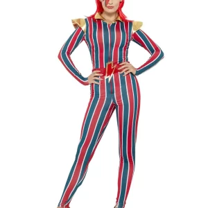 Miss Space Superstar (David Bowie) Ladies Fancy Dress Costume