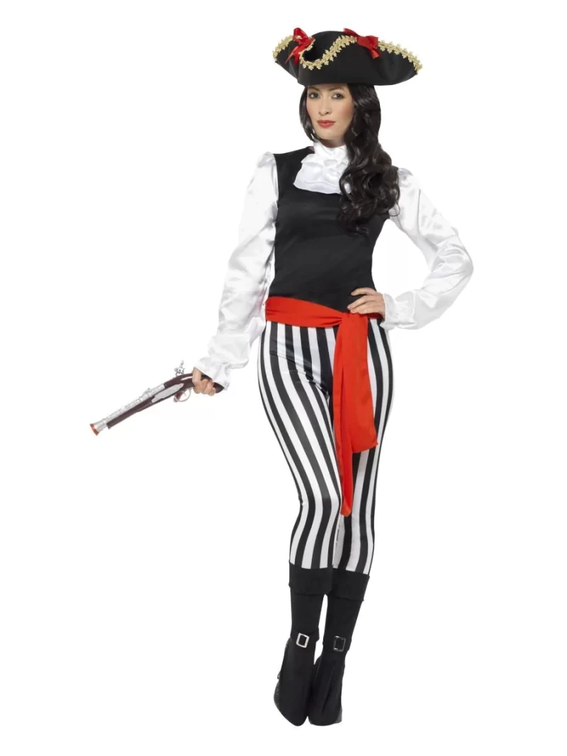 Pirate's Mate Lady Ladies Fancy Dress Costume - Image 2