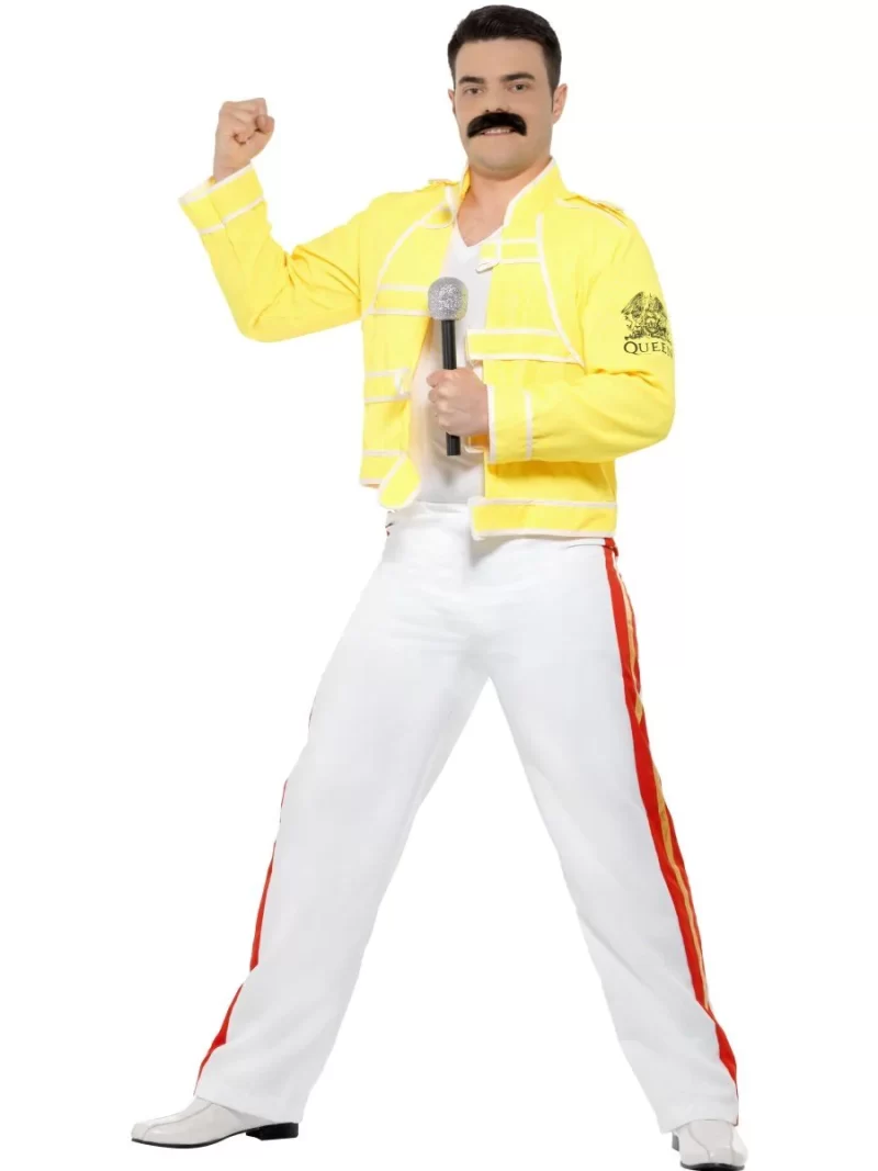 Queen Freddie Mercury Men's Fancy Dress Costume - Image 2