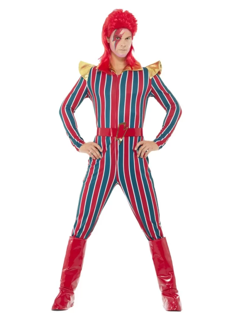 Space Superstar (Bowie) Men's Fancy Dress Costume - Image 2