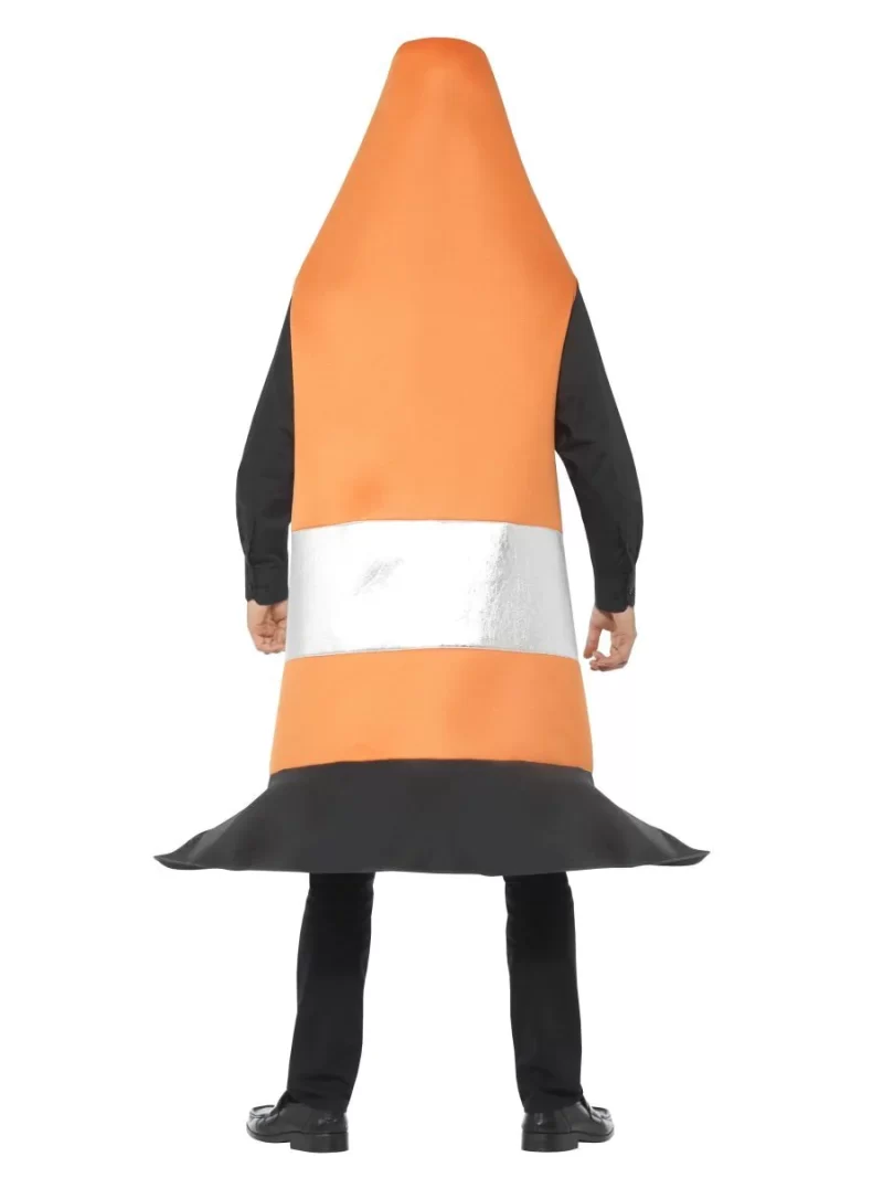 Traffic Cone Novelty Men's Fancy Dress Costume - Image 2