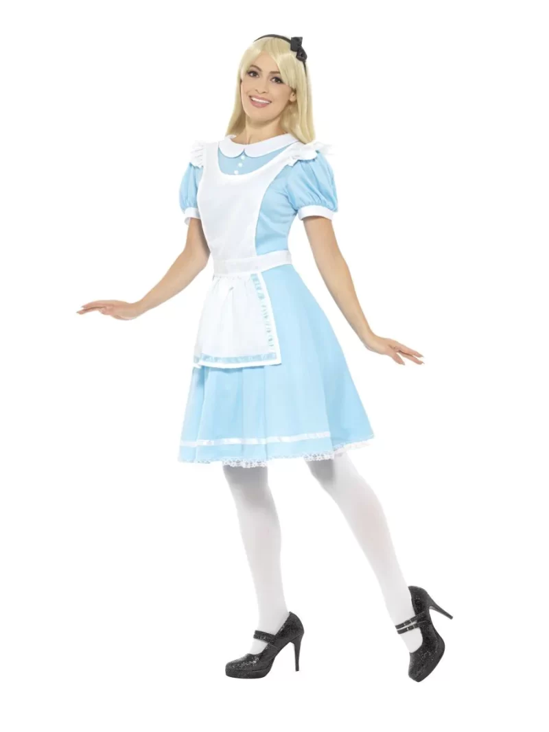 Wonderland Princess (Alice) Ladies Fancy Dress Costume - Image 2