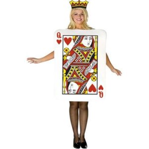 Queen of Hearts Novelty Fancy Dress Costume