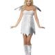Fever Angel Shimmer Ladies Christmas Fancy Dress Costume