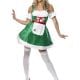 Fever Christmas Maid Green Ladies Christmas Fancy Dress Costume