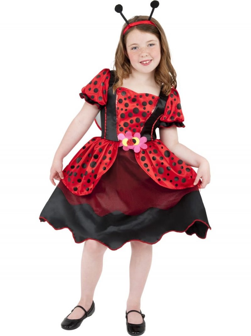 Little Lady Bug Girl's Children's Fancy Dress Costum