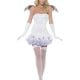 Fever Angel Sequin Ladies Christmas Fancy Dress Costume