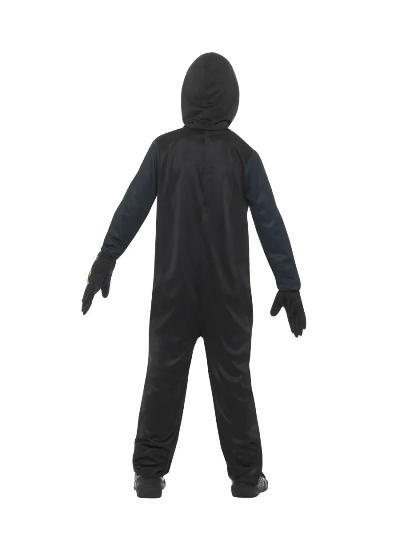 Glow in the Dark Skeleton Halloween Children's Fancy Dress Costume - Image 3