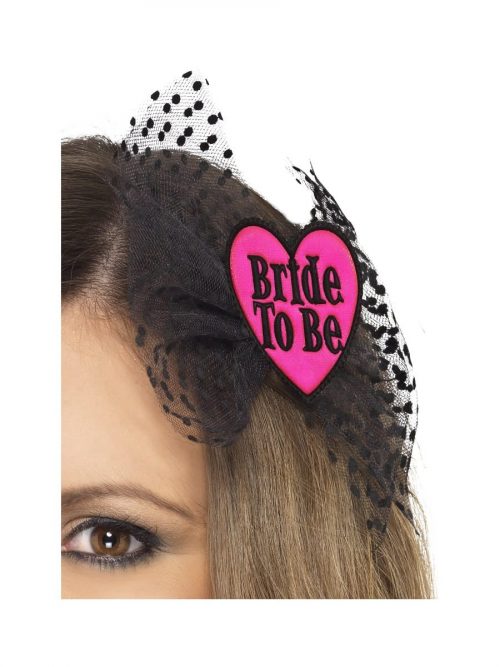 Bride to Be Bow with Netting