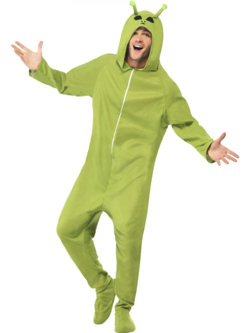 Alien Men's Halloween Fancy Dress Costume