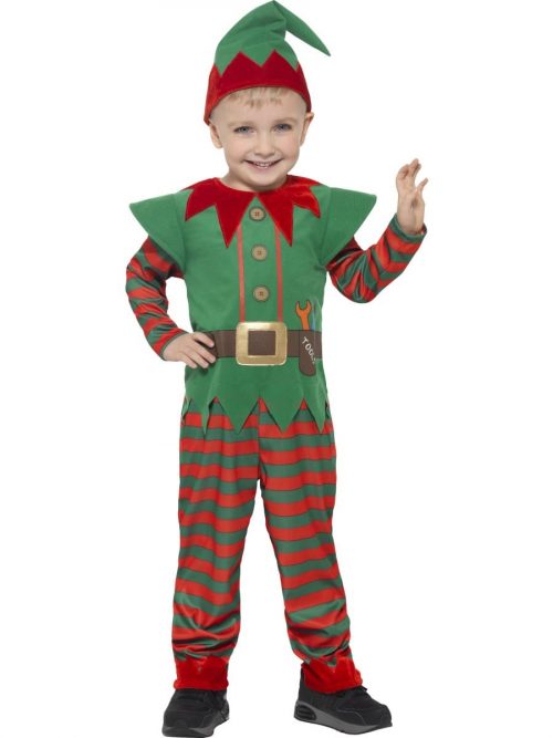Elf Toddler Unisex Children's Christmas Fancy Dress Costume