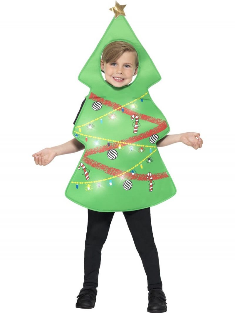 Christmas Tree Unisex Children's Christmas Fancy Dress Costume